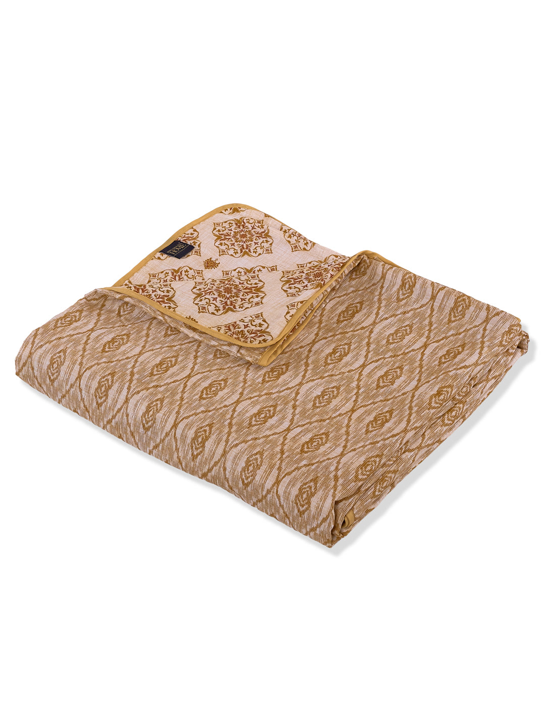 Prestige Collection Premium Diamond Texture 3 Ply 136 TC Double Bed Dohar