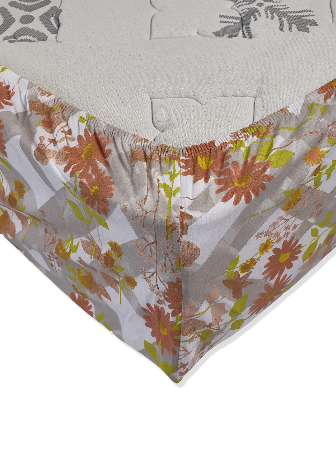 144 TC Pure Cotton King Size Bedsheet with 2 Pillow Covers Prestige Collection