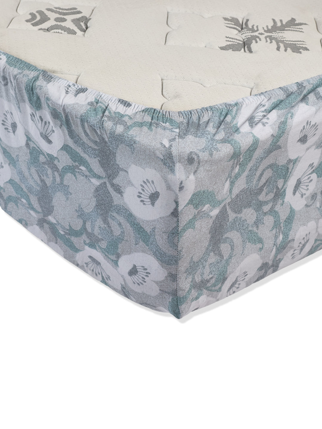 144 TC Pure Cotton King Size Bedsheet with 2 Pillow Covers Prestige Collection