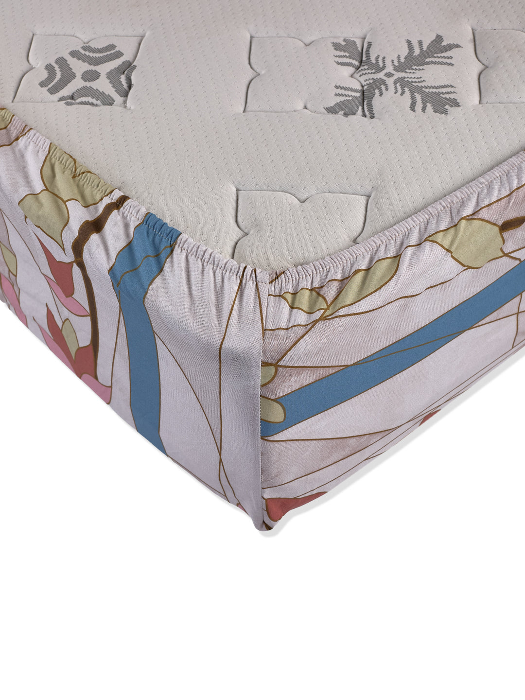 144 TC Pure Cotton King Size Bedsheet with 2 Pillow Covers Prestige Collection