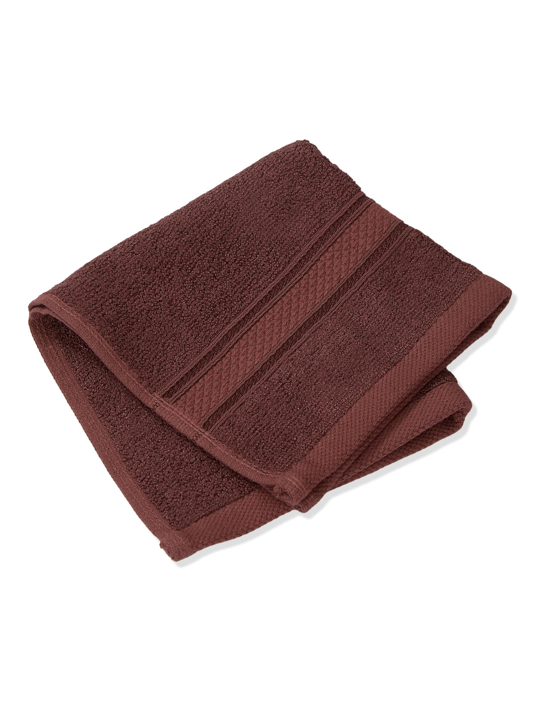 Luxury Deep Taupe Solid 600 GSM Face Towel 4 Pc Set (Eco Bamboo Collection)