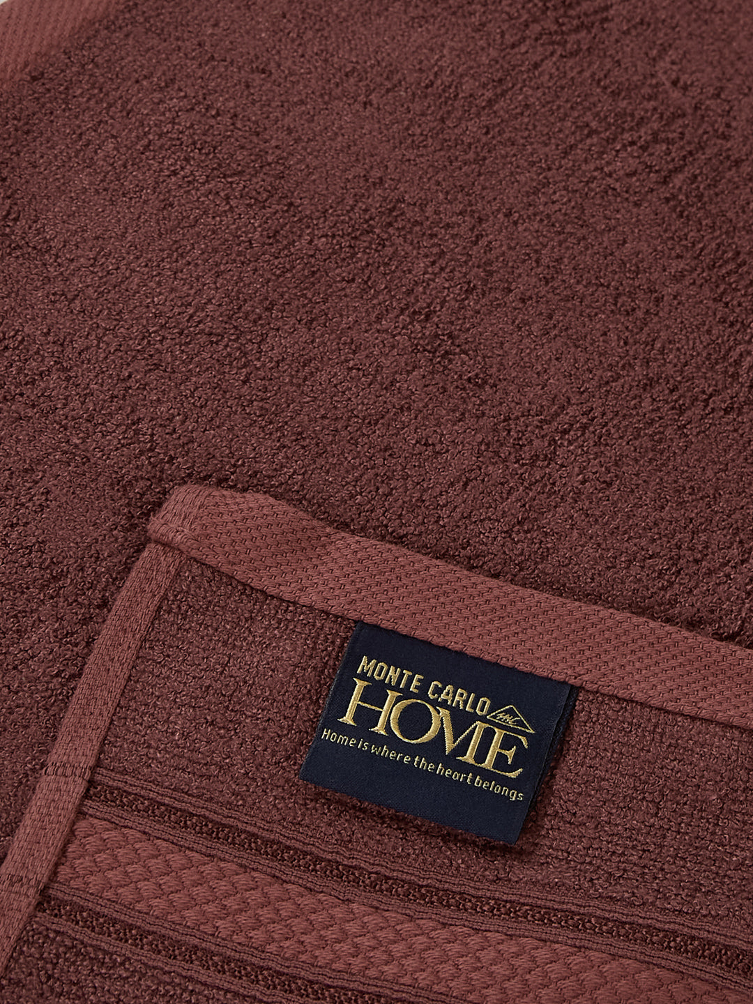 Luxury Deep Taupe Solid 600 GSM Face Towel 4 Pc Set (Eco Bamboo Collection)