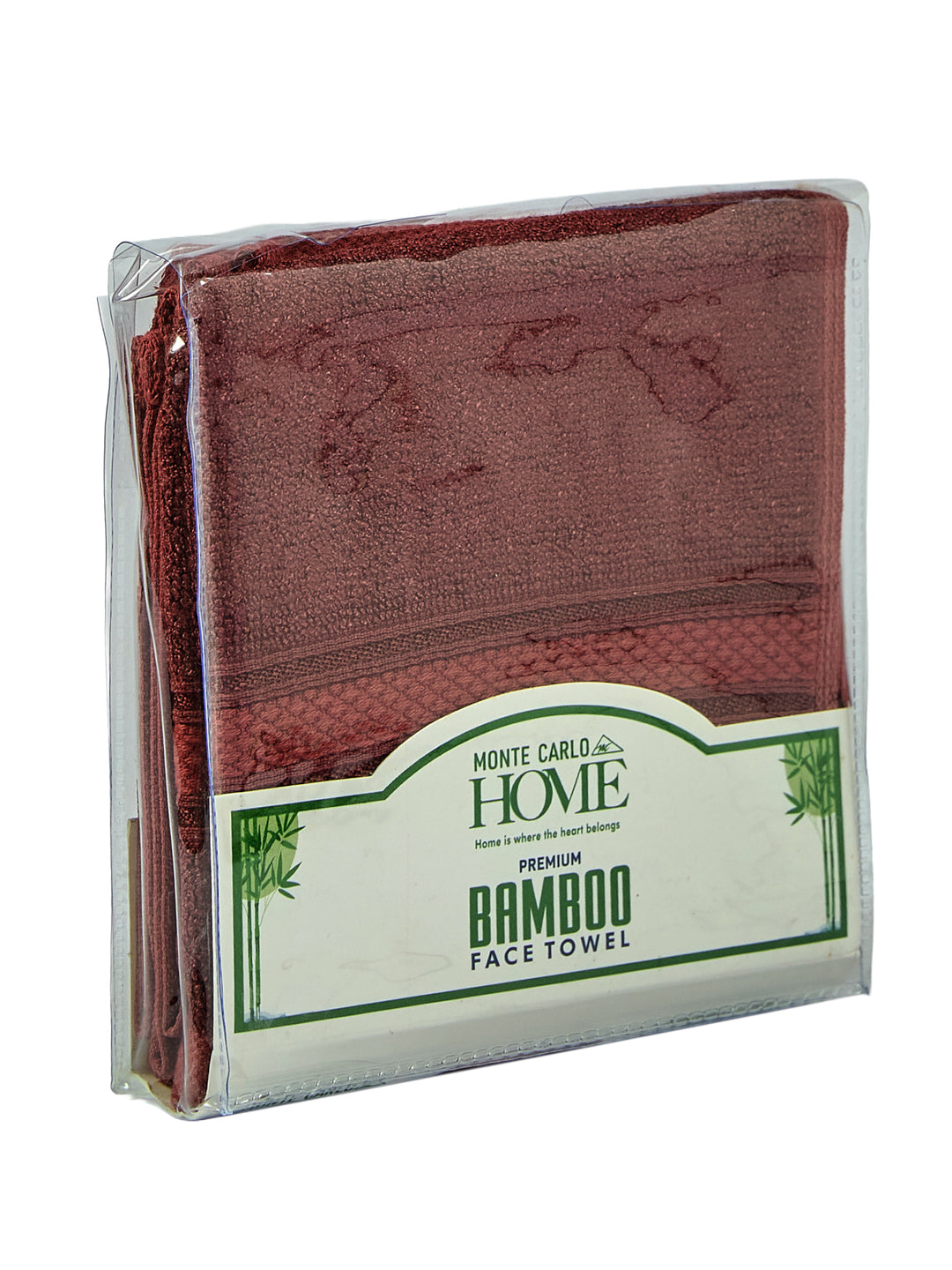 Luxury Deep Taupe Solid 600 GSM Face Towel 4 Pc Set (Eco Bamboo Collection)