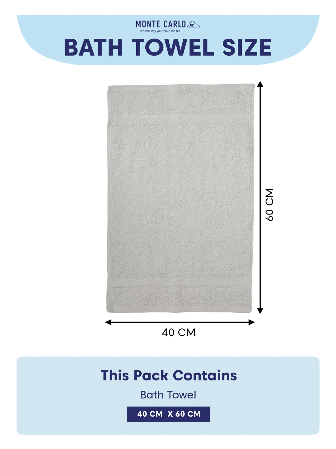 Premium White 100% Cotton Solid 525 GSM Hand Towel Amber 2 Pc Set Pvc Pack
