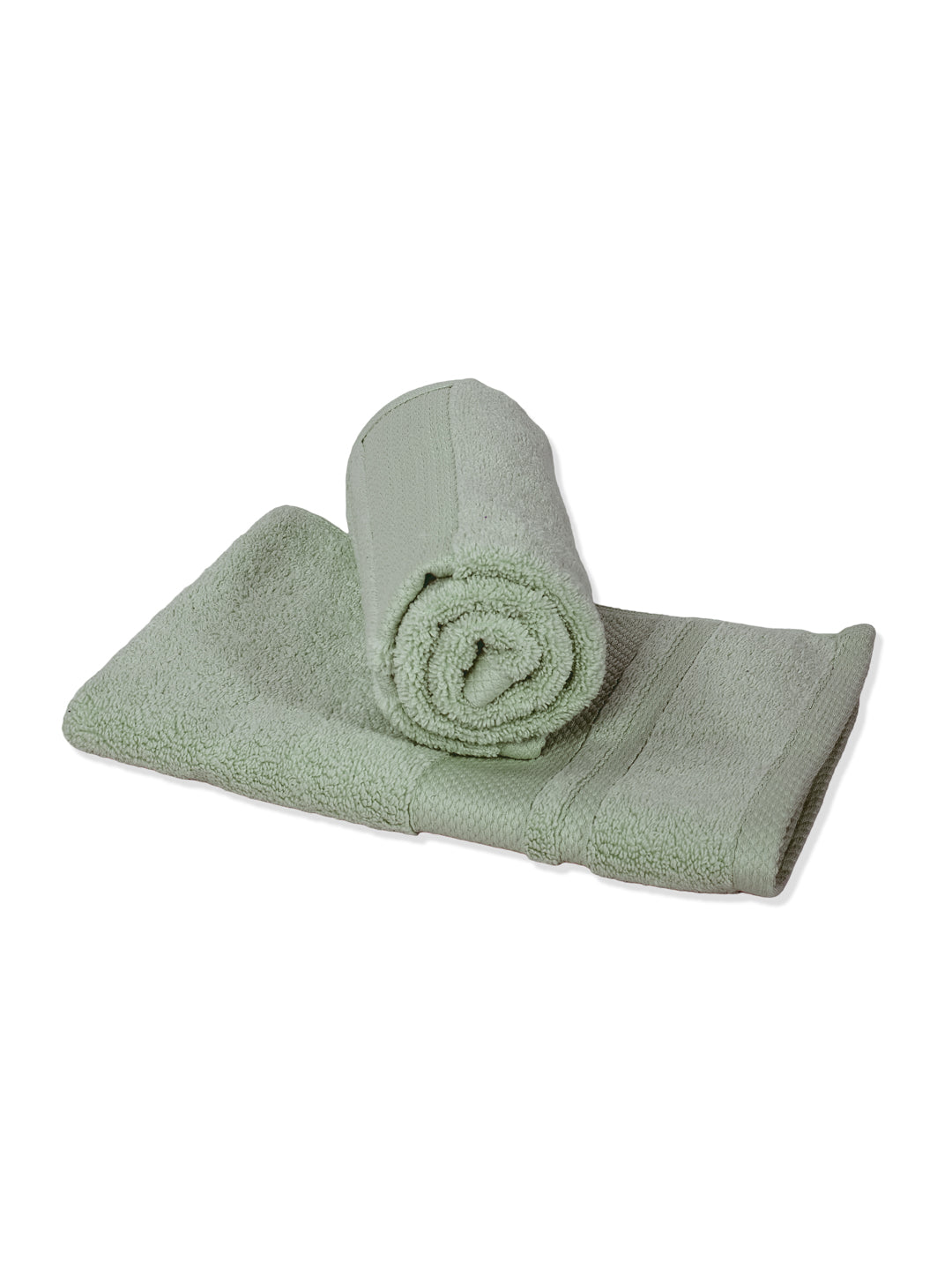 Luxury Sea Green 100% Cotton Solid 625 GSM Hand Towel Eusapia 2 Pc Set Box Pack