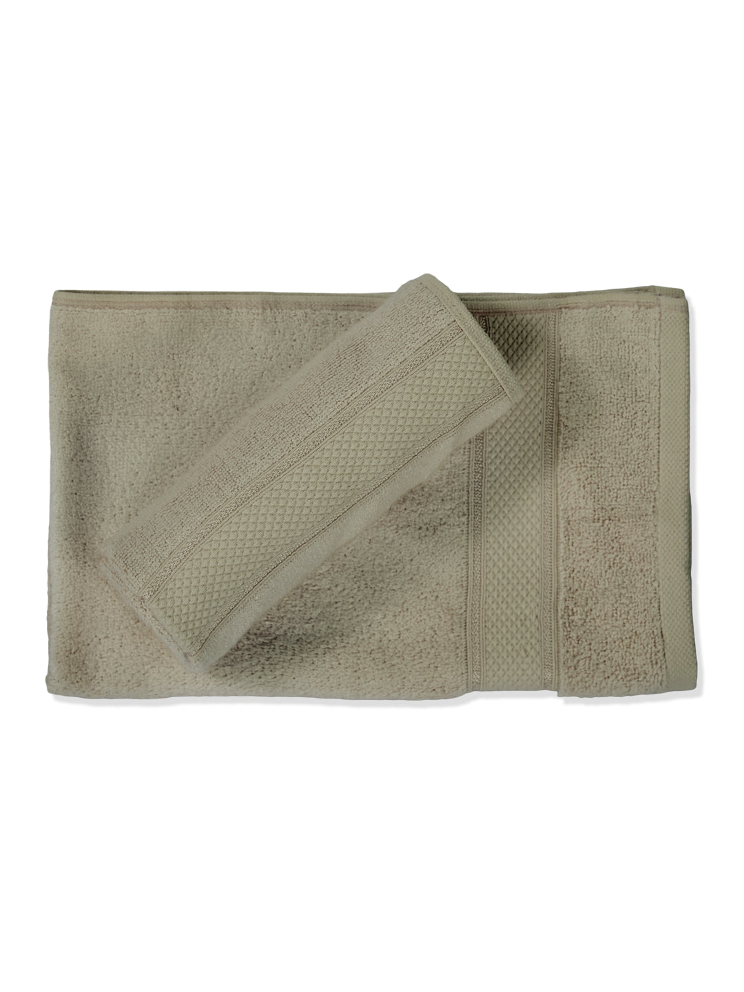 Luxury Grey 100% Cotton Solid 625 GSM Hand Towel Eusapia 2 Pc Set Box Pack