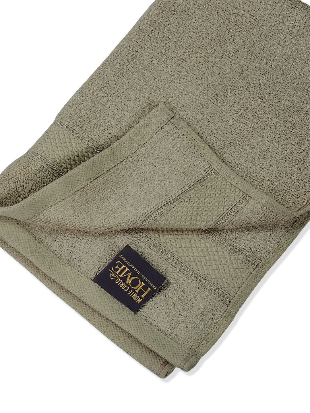 Luxury Grey 100% Cotton Solid 625 GSM Hand Towel Eusapia 2 Pc Set Box Pack