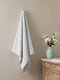 Premium White Pure Cotton Solid 585 GSM Hand Towel 4 Pc Set (Hotel Collection)