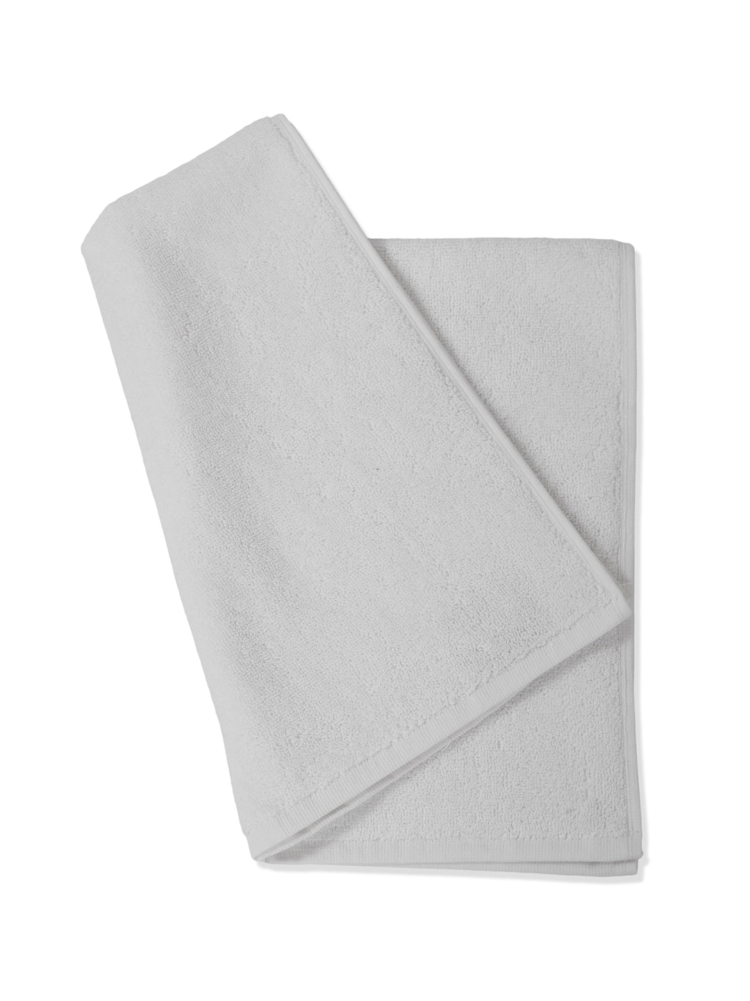 Premium White Pure Cotton Solid 585 GSM Hand Towel 4 Pc Set (Hotel Collection)