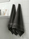 Grey Pure Cotton Solid 380 GSM Hand Towel 2 Pc Set (Jazz Collection)