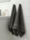 Grey Pure Cotton Solid 380 GSM Hand Towel 2 Pc Set (Jazz Collection)