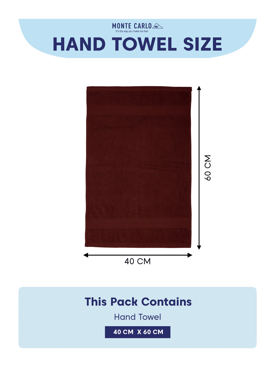 Pink Pure Cotton Solid 380 GSM Hand Towel 2 Pc Set (Jazz Collection)