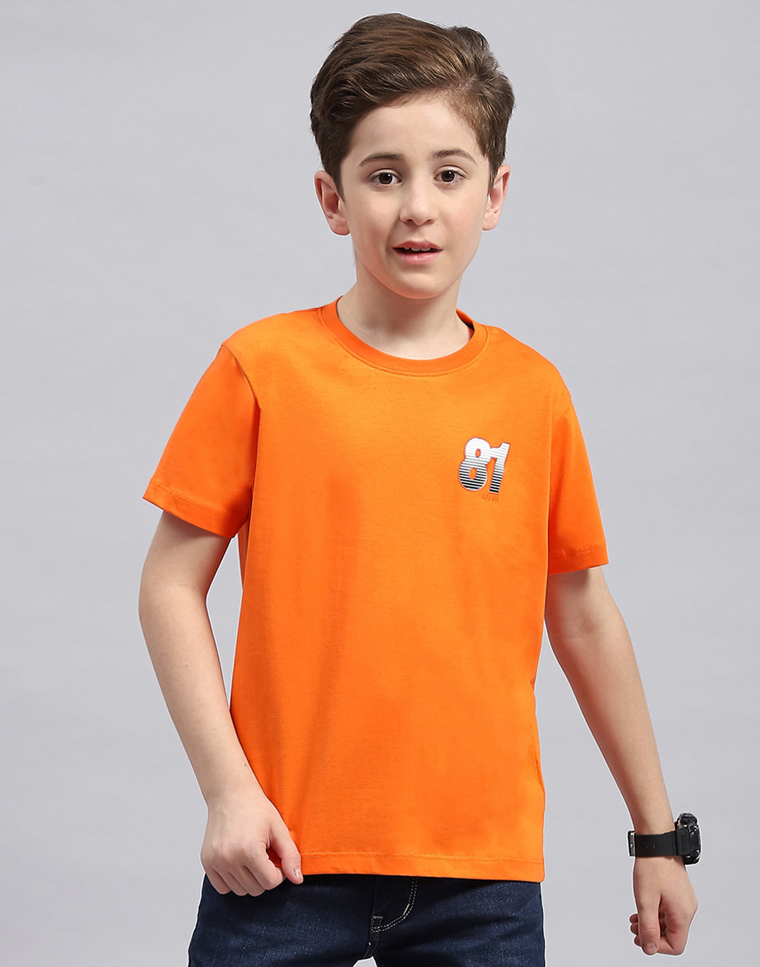 Boys Printed Round Neck Half Sleeve T-Shirt (Pack of 3)