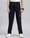 Boys Navy Blue Printed Regular Fit Lower