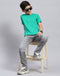 Boys Grey Light Wash Slim Fit Denim