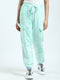 Girls Green Printed Regular Fit Lower