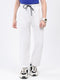 Boys Grey Melange Solid Regular Fit Lower