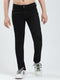 Boys Black Solid Slim Fit Denim
