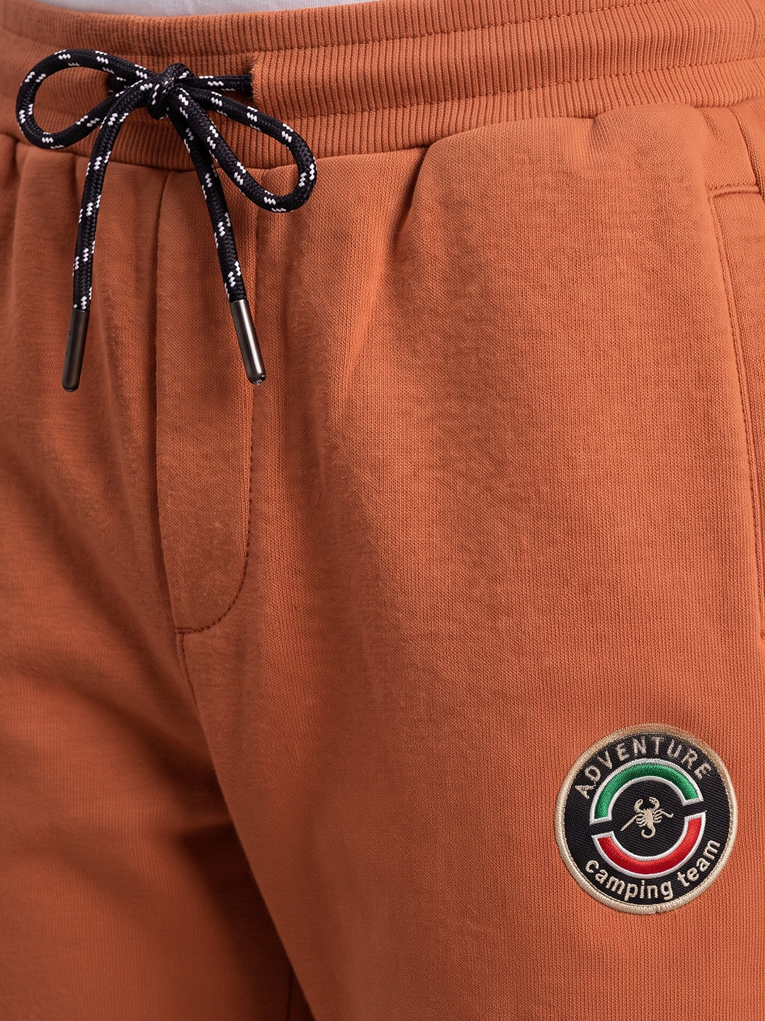 Boys Rust Solid Regular Fit Lower