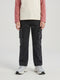 Boys Grey Light Wash Straight Fit Cargo