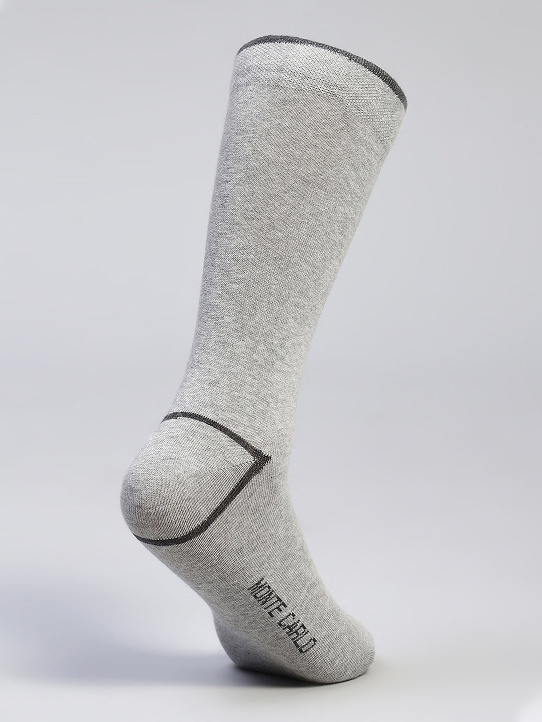Men Cotton Blend Self Design Calf Length Socks (Pack of 3)