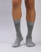 Men Cotton Blend Solid Calf Length Socks (1 Pair)