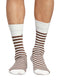 Men Cotton Blend Solid Calf Length Socks (1 Pair)