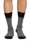 Men Cotton Blend Solid Calf Length Socks (1 Pair)
