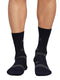 Men Cotton Blend Solid Calf Length Socks (1 Pair)