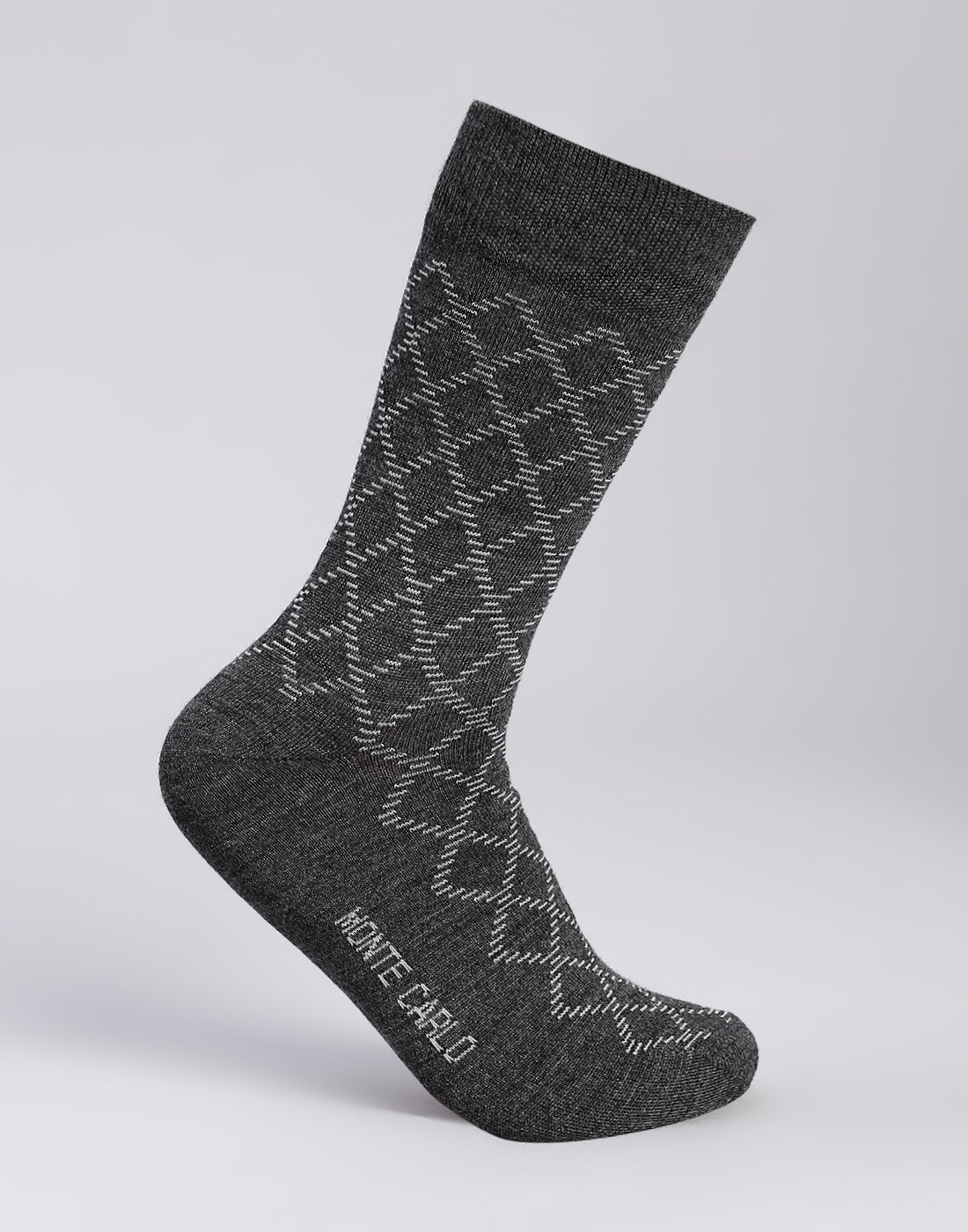 Men Cotton Blend Solid Calf Length Socks (1 Pair)