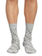 Men Cotton Blend Solid Calf Length Socks (1 Pair)