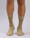 Men Cotton Blend Self Design Calf Length Socks (1 Pair)
