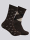 Men Wool blend Self Design Calf Length Socks (Pack of 2)