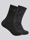 Men Wool blend Self Design Calf Length Socks (Pack of 2)