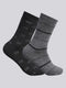 Men Wool blend Self Design Calf Length Socks (Pack of 2)