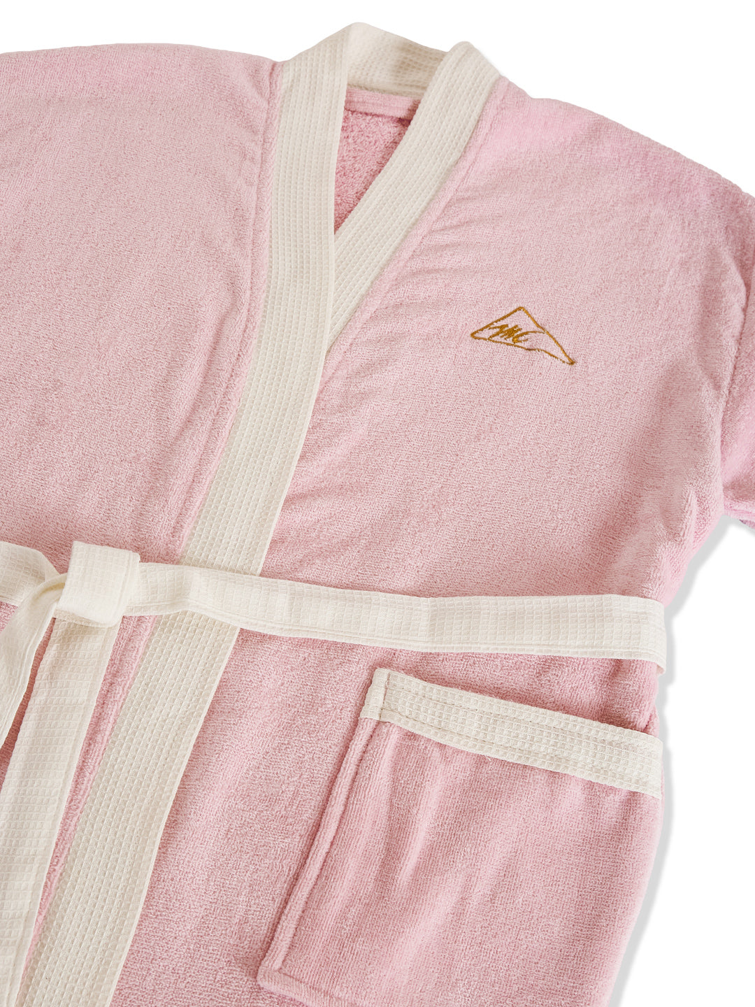 Monte Carlo Unisex Knee Length Solid Cotton Bath Robe 380 GSM with Belt and Pockets