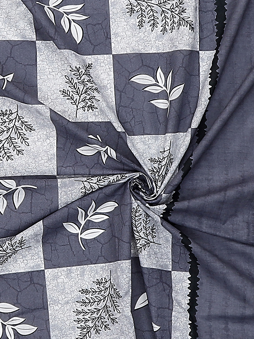 140TC Pure Cotton Queen Bedsheet with 2 Pillow Covers