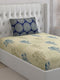 144TC Pure Cotton Single Bed 1 Bedsheet with 2 Pillow Covers (Insignia)