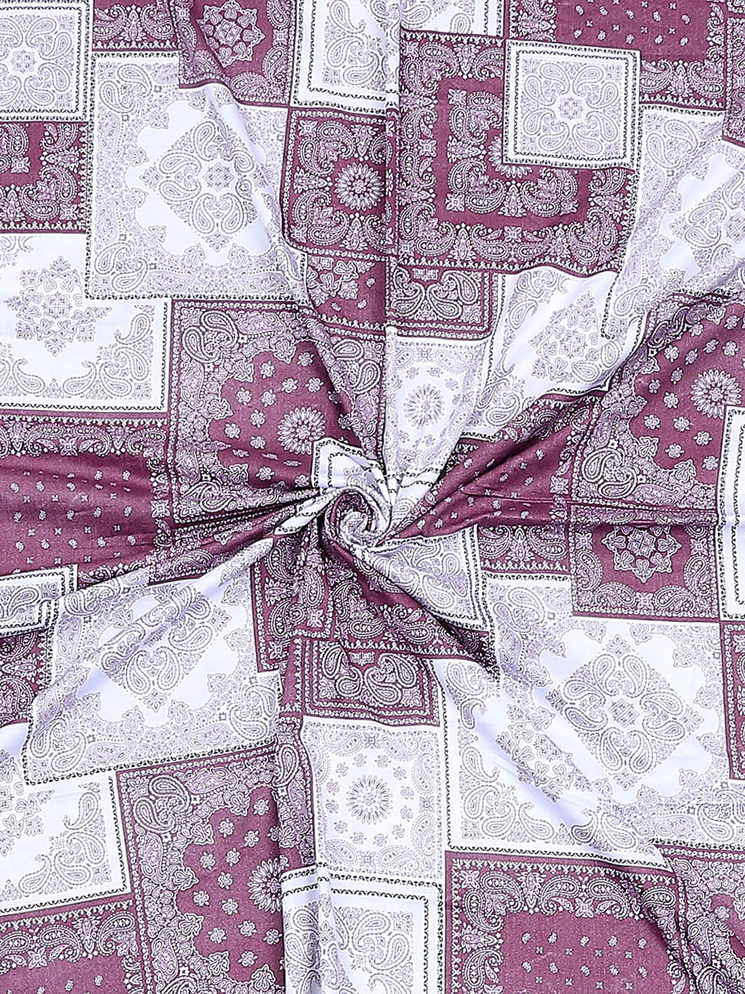 300 TC Cotton King Size Luxury 7 Pc Bedding Set (Heritage)