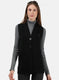 Women Black Solid Cardigan