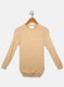 Oswal Beige Girls Top
