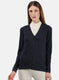 Women NAvy Blue Solid Cardigan