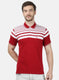 Mens Maroon Stripe T-Shirt