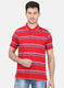 Mens Red Stripe T-Shirt