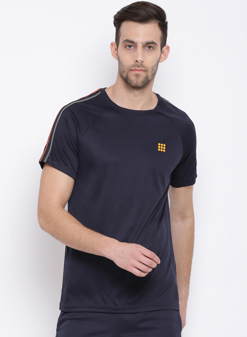 Rock.it Grey Mil. Round Neck Regular Fit T-Shirt