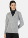 Women Grey Solid Cardigan