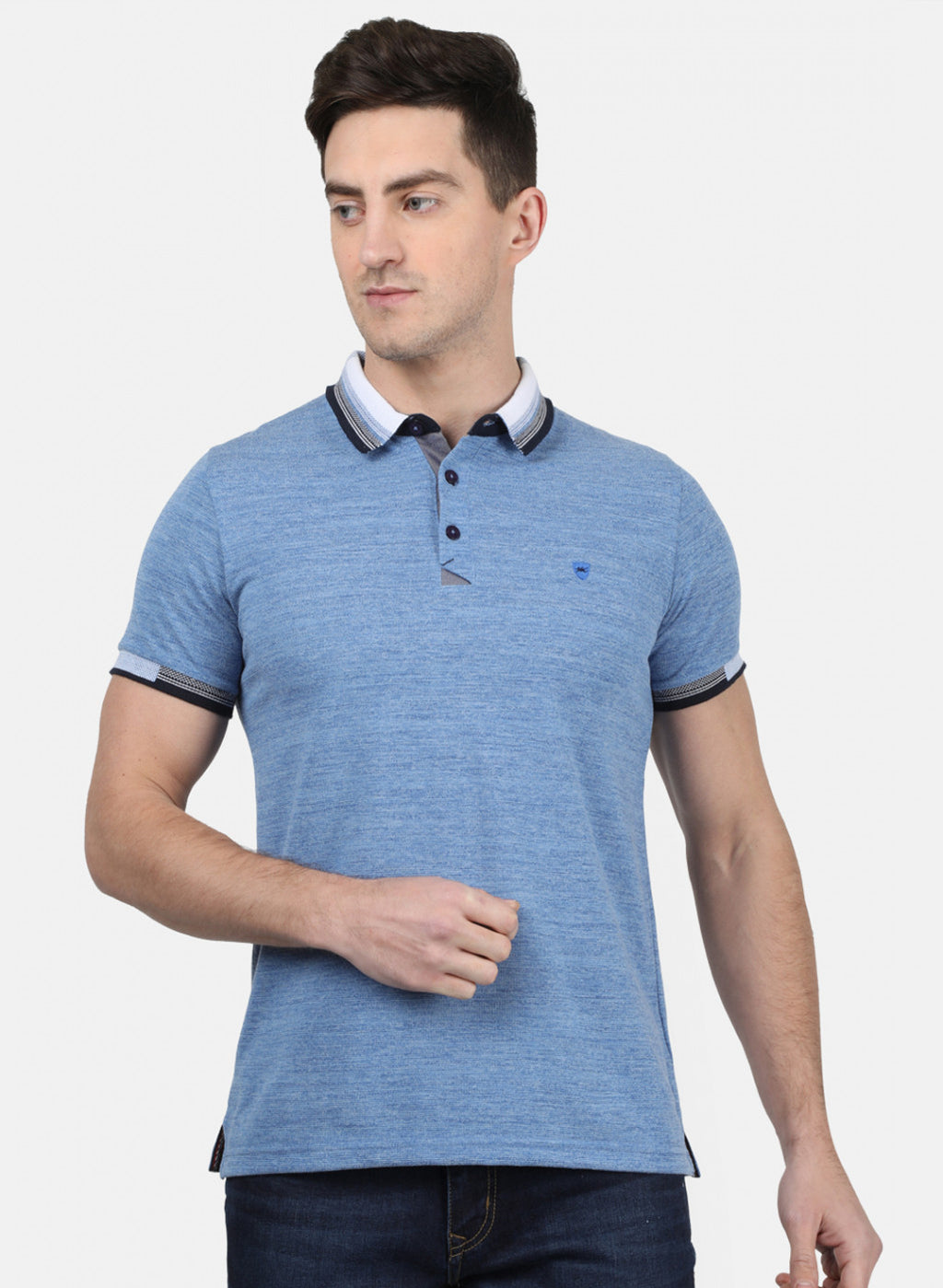 Mens Blue Stripe T-Shirt
