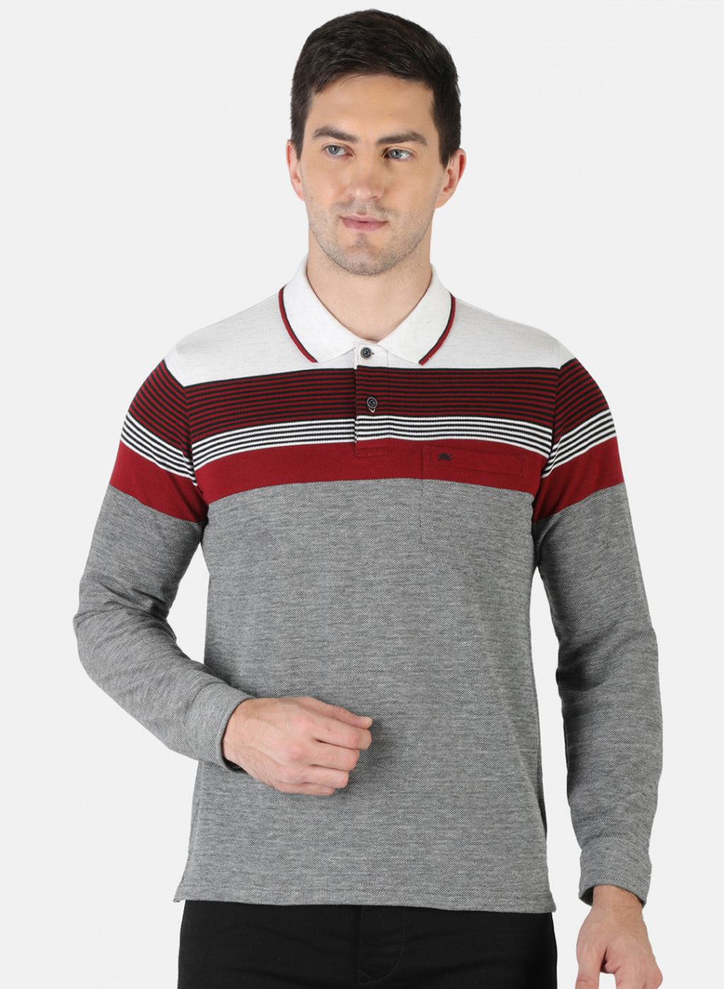 Men Red Stripe T-Shirt