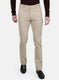 Mens Beige Slim Trouser