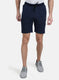 Mens Blue Self Bermuda